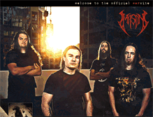 Tablet Screenshot of masonofficialmetal.com